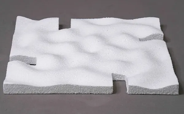 発泡スチロールの3D立体切削加工